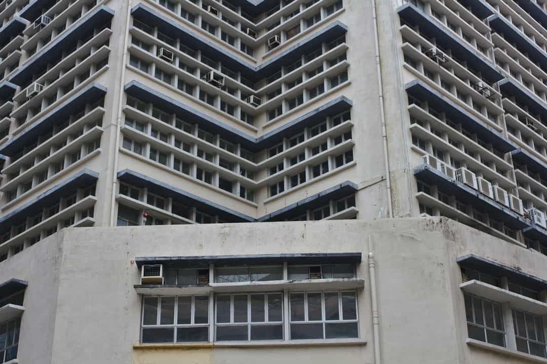 A tall building