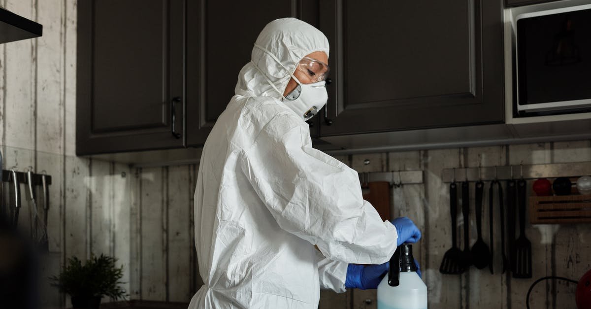 A person standing in a room