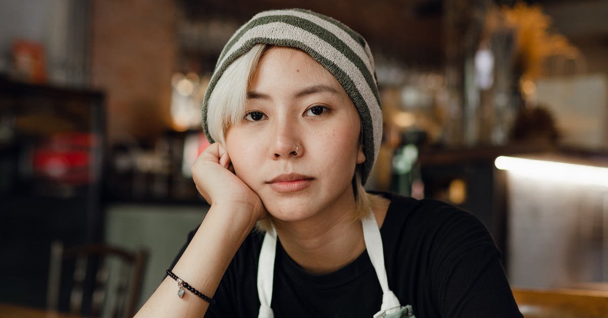 A person looking at the camera
